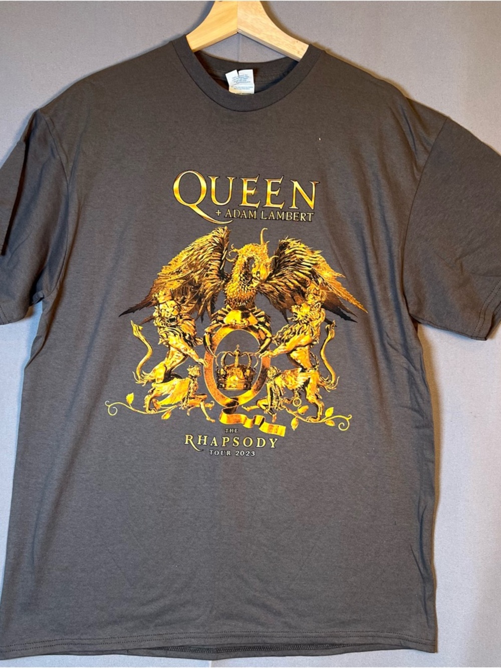 Queen & Adam Lambert Rhapsody Tour T-Shirt - 2023 2-sided